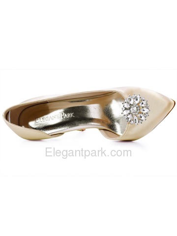 BQ ElegantPark Fashion Decorative Round Rhinestones Crystal Wedding Party Shoe Clips 2 Pcs