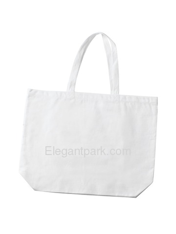 Bridesmaid Tote Bag Wedding Gifts Canvas 100% Cotton Interior Pocket White with Hot Pink Script