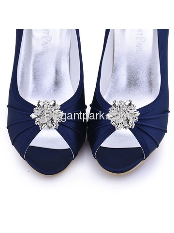 ElegantPark 2 Pairs Combination Women Wedding Accessories AJ+AK Sliver Shoes clips