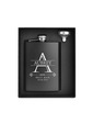 ELEGANTPARK Groomsmen Gifts for Wedding Hip Flask for Liquor for Men Personalized Gifts for Groomsmen Flask